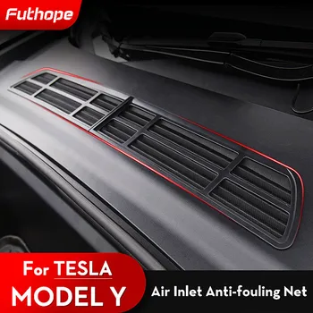 Futhope 2tk Õhu Sisselaskeava Kaitsva Katte Tesla 2020-2022 Mudel Y Anti-putukas kattumisvastaste esikaane-ja kliimaseadmete Kate
