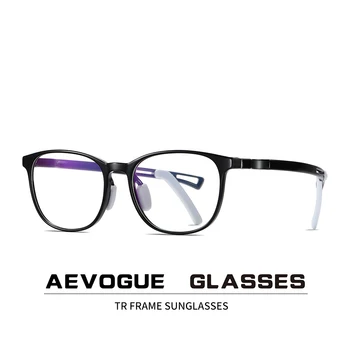 AEVOGUE Uus Laps Anti-Sinine Optiline Raami Retsepti Prillid TR90 Light Klaasidega Prillid AE0918