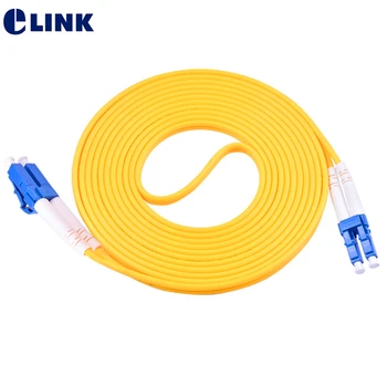 10tk LC-LC-fiber optic patch cord SM 1M 2M 3M 5M 10M 7M Duplex kaabel LC/UPC kiudoptilised jumper 2.0 mm-3.0 mm DX tasuta shipping