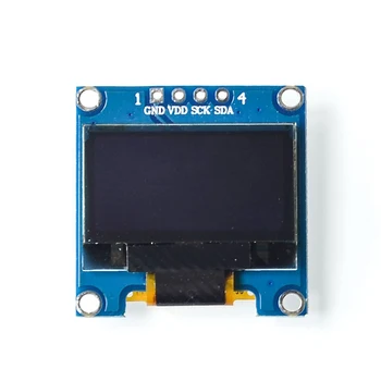 0.96 tolline IIC Serial-tolline OLED-Ekraan Moodul Kollane Sinine 128X64 I2C SSD1306 12864 KAJASTATUD, LCD Ekraan Juhatuse 0.96